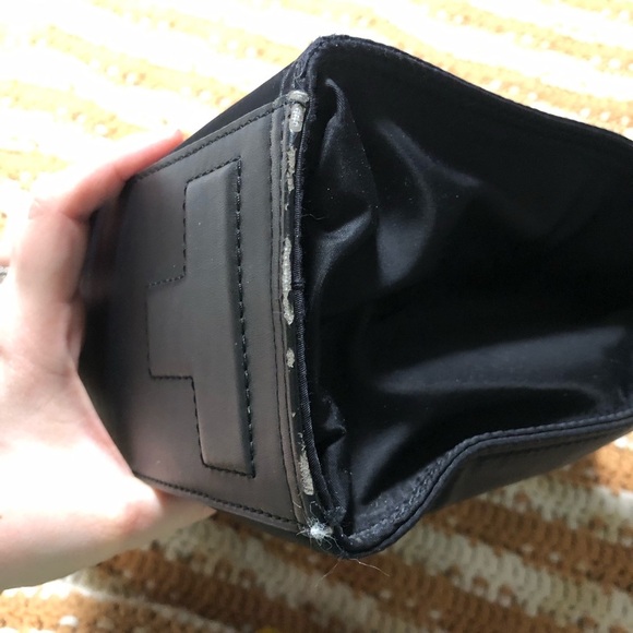 Tory Burch Black Ella Nylon Tote Purse - Picture 6 of 15